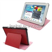 Litchi Texture Leather Cases with Holder for Samsung Galaxy Tab 2 (10.1)/P5100