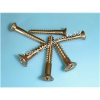Silicon Bronze R &amp;amp;P Flat Head Wood Screws From 4g  to  20g