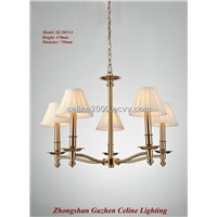 Simple metal art chandelier, pendant lamp