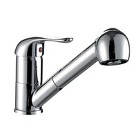 Single Handle Kitchen Mixer With Pull Out Spray Head ( Kitchen Mixer Kitchen Faucet Kitchen Tap)
