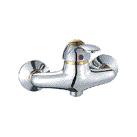 Single Handle Shower Mixer Wall-Mounted (Shower Faucet) 40mm Ceramic Cartridge