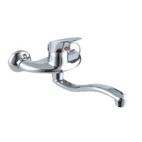 Single Handle Sink Mixer Wall-Mounted (Kitchen Mixer Kitchen Faucet Kitchen Tap)