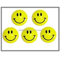 Smile Face Magnetic Badge