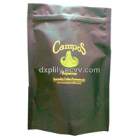Standup Coffee Foil Bag with Ziplock &amp;amp;Valve