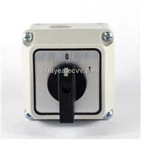 Waterproof Distribution Box with Changeover Switch 65*65mm