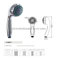 abs round decorative handle shower with multi function