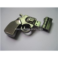 Metal Pistol USB Flash Drive