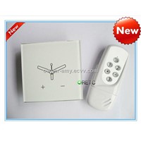 remote control fan switch, Touch fan speed switch used for fans,Crystal tempered glass panel