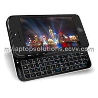 Wireless Sliding Bluetooth Keyboard Case for iPhone 5 Mobile Phone