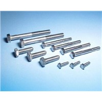 zinc plated hex bolt