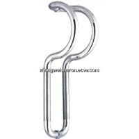 glass door back to back stainless steel pull handle ZW-1070