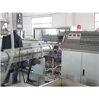 pe water and gas pipe extrusion equipment
