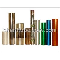 LACQUER COATED METALLISED POLYESTER FILM