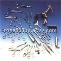 Bone surgery and plaster instruments