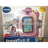 Vtech InnoTab 2 Pink /White Learning App Tablet Rotating Camera Videos MP3 Games