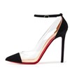 Lotoyo Newest adjustable buckle High Heels women/lady Fluorescent patent leather pump Shoes k0038