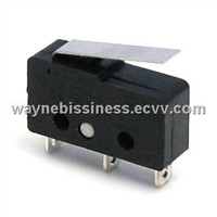 Mini SPST/SPDT Micro Switch series for appliances ENEC/UL approved