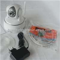 Network IP Camera with Dual Way Audio,Wireless Monitoring,Built-In Web Server
