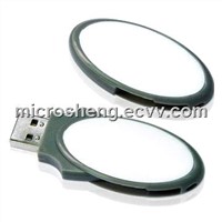 Oval Plastic USB Memory