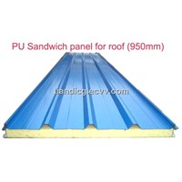 PU sandwich panel for wall and roof