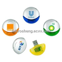 Round Shaped Gifts Pen Drive