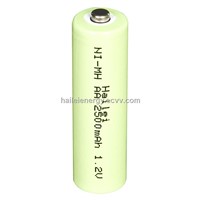 1.2V AA 2500MAH  NiMH rechargeable battery