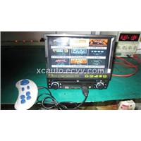 1 Din Car Central Multimedia, Car DVD Player With 7.5 Inch LCD Screen And Excellent Gaming Function
