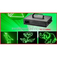 1watt green laser light animation projector