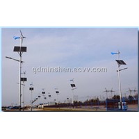 300w wind and solar turbine system for lamp