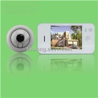 3.5 Inch Digital Peephole with Doorbell Automaticlly Take Photoes