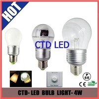 4W E27 Dimmable Clear Led Bulb