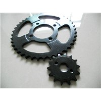 Cg125 Motorcycle Body Parts of Sprocket and Chain