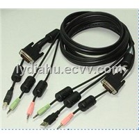 DVI to DC & USB cable