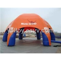 Inflatable Spider Dome tent with 6 Air Columns