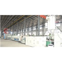 Large diameter HDPE, MDPE gas supply pipe production line
