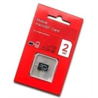 Micro SD Card with Card Adapter, 4GB Capacity, Supports SD and Sdi Communication Protocols