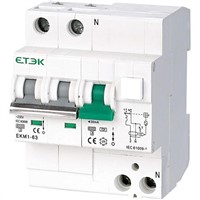 RCCB with Overcurrent Protection (Electronic Type) RCBO (EKL5-63)