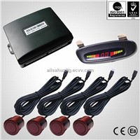 Roof mounted LED cm accuracy double angle sensor car parking system