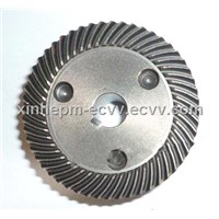 Sintered metal parts spiral bevel gear for woodworking tools