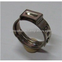 Stepless Single Ear Pinch Hose Clamp