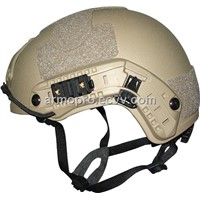 US MICH FAST Bulletproof Helmet With Goggle Mount