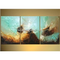 Wholesale 100%handmade abstract oil painting on canvas