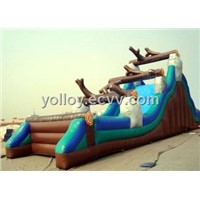 Wild Rapid Water Ride Inflatable Slide for Commercial Rental
