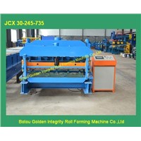 metal roofing glazed tile roll forming machine