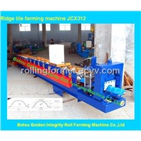 metal roofing ridge forming machine