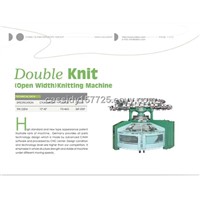 Open Width Interlock Circular Knitting Machine