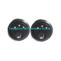 round button switch car seat heater,3-position