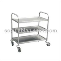 stainless steel food trolley