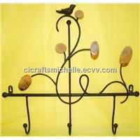 metal iron wall hook wall hanging for home decor