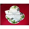 20 pieces porcelain tableware, ceramic dinnerware, white porcelain round dinner set